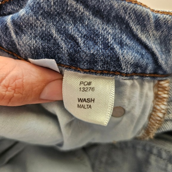 Reformation Jeans Cynthia High Rise Button Fly‎ Denim Light Wash Malta Size 26 - Picture 10 of 11